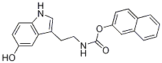 2-naphthalenyl [2-(5-hydroxy-1H-indol-3-yl)ethyl]carbamate