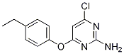 2-amino-4-(p-ethylphenoxy)-6-chloropyrimidine