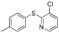 3-chloro-2-p-tolylsulfanylpyridine
