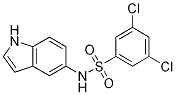 3,5-dichloro-N-(1H-indol-5-yl)-phenylsulphonamide