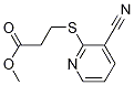 2-(2-Carbomethoxyethylthio)-3-cyanopyridine