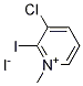 3-chloro-2-iodo-1-methylpyridinium iodide