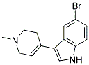 5-bromo-3-(1-methyl-1,2,3,6-tetrahydropyridin-4-yl)-1H-indole