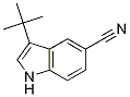 3-tert-butyl-(1H)-indole-5-carbonitrile