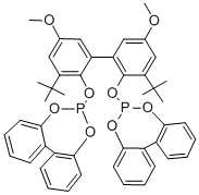 6,6′-[(3,3′-Di-tert-butyl-5,5′-dimethoxy-1,1′-biphenyl-2,2′-diyl)bis(oxy)]bis(dibenzo[d,f][1,3,2]dioxaphosphepin)