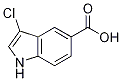 3-chloro-1H-indole-5-carboxylic acid
