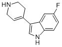 5-fluoro-3-[1,2,3,6-tetrahydro-pyridin-4-yl]-1H-indole