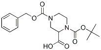 1-Boc-4-Cbz-2-piperazine carboxylic acid