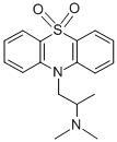 10-(2-二甲氨基-异丙基)吩噻嗪-5,5-二氧化物的盐酸盐（盐酸二氧丙嗪）