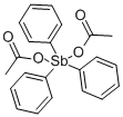 Triphenylantimony(V) diacetate