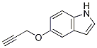 5-(prop-2-ynynloxy)indole