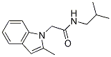 1-(i-butylaminocarbonylmethyl)-2-methyl-indole