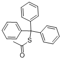 Triphenylmethanethiol acetate