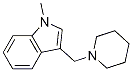 1-methyl-3-(1-piperidylmethyl)-indole