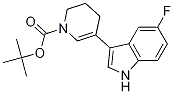 5-fluoro-3-(1-t-butoxycarbonyl-1,2,3,4-tetrahydropyridin-5-yl)-1H-indole