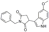 N-benzyl-3-(5-methoxyindol-3-yl)succinimide