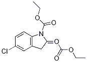 ethyl-5-chloro-2-[(ethoxycarbonyl)oxy]-1H-indole-1-carboxylate
