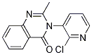 2-methyl-3-(2'-chloropyrid-3'-yl)quinazolin-4-one