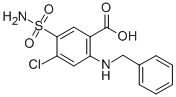 N-Benzyl-4-chloro-5-sulfamoylanthranilic acid