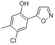 4-Chloro-2-(5-isoxazolyl)-5-methylphenol