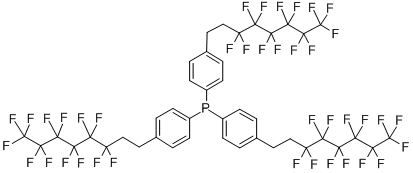 Tris[4-(3,3,4,4,5,5,6,6,7,7,8,8,8-tridecafluorooctyl)phenyl]phosphine