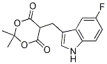 5-(5-fluoroindol-3-ylmethyl)-2,2-dimethyl-1,3-dioxane-4,6-dione
