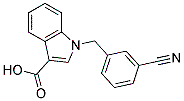 1-(3-cyano-benzyl)-1H-indole-3-carboxylic acid