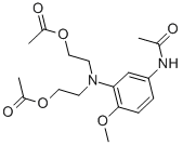 3-(N,N-DIACETOXYETHYL)AMINO-4-METHOXY ACETANILIDE