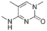1,5-dimethyl-4-methylamino-1H-pyrimidin-2-one
