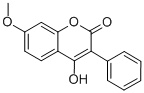 4-Hydroxy-7-methoxy-3-phenylcoumarin
