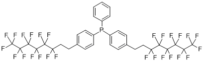 Phenylbis[4-(3,3,4,4,5,5,6,6,7,7,8,8,8-tridecafluorooctyl)phenyl]phosphine