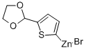5-(1,3-Dioxolan-2-yl)-2-thienylzinc bromide solution 0.5M in THF