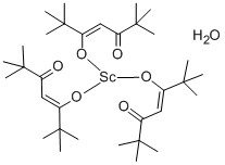 Scandium(III) tris(2,2,6,6-tetramethyl-3,5-heptanedionate) hydrate
