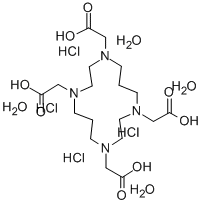 1,4,8,11-Tetraazacyclotetradecane-1,4,8,11-tetraacetic acid tetrahydrate tetrahydrochloride