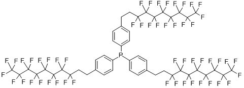 Tris[4-(3,3,4,4,5,5,6,6,7,7,8,8,9,9,10,10,10-heptadecafluorodecyl)phenyl]phosphine