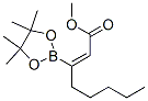 Methyl (Z)-oct-2-enoate-3-boronic acid pinacol ester