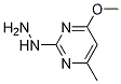 2-hydrazino-4-methoxy-6-methyl-pyrimidine