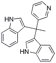 1H,1'H-3,3'-(1-pyridin-3-yl-ethane-1,1-diyl)-bis-indole