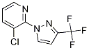 3-chloro-2-(3-(trifluoromethyl)-1H-pyrazol-1-yl)pyridine