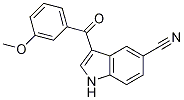 3-(3-methoxy-benzoyl)-1H-indole-5-carbonitrile