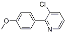 3-chloro-2-(para-anisyl)pyridine