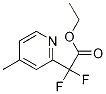 difluoro-(4-methyl-pyridin-2-yl)-acetic acid ethyl ester