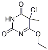 6-ethoxy-5-chloro-5-methyl-dihydro-pyrimidine-2,4-dione