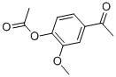 4-Acetyl-2-methoxyphenyl acetate