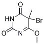 5-bromo-6-methoxy-5-methyl-dihydro-pyrimidine-2,4-dione