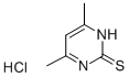 4,6-dimethyl-2-mercaptopyrimidine hydrochloride