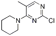 2-chloro-5-methyl-4-piperidinopyrimidine