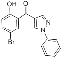 (5-溴-2-羟基苯)-(1-苯基-1H-吡唑-4-基)甲酮