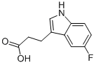 3-(5-fluoroindol-3-yl)propionic acid
