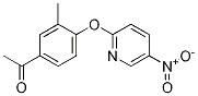 1-{3-methyl-4-[(5-nitropyridin-2-yl)oxy]phenyl}ethanone